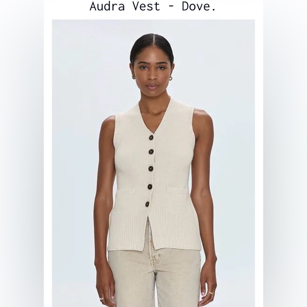 Pistola Audra Vest - Dove | XS